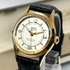 稼働 ORIS 手巻き 腕時計 17石 7305 SS 防水 耐衝撃 腕時計 Yahoo!オークション - ORIS オリス 手巻き ボーイズ腕時計 7305