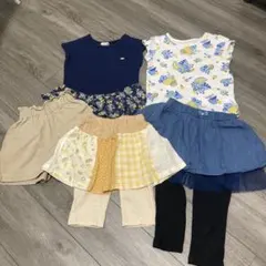 110センチ　Tシャツ、スカッツ、短パンまとめ売り