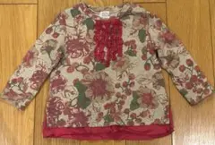 【お値下げ】hakka baby 花柄トレーナー 90cm