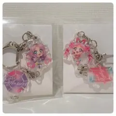 アイカツ 天羽まどか 黒沢凛 アクリルキーホルダー - メルカリ