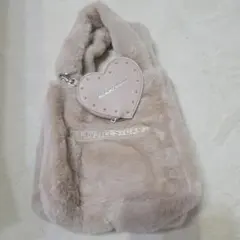 JILL by JILL STUART ファーハンドバッグ