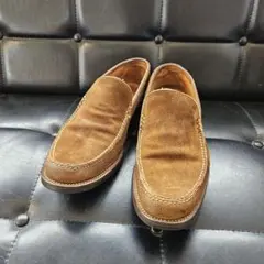 良品】Alden ビームス別注 81/2 M153スエード モカシン ベージュ