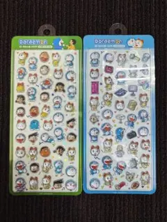 韓国限定　ドラえもん　シール　2種セット