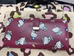 ハローキティ総柄ウォレット Ninamew×Hallo Kitty 訳あり