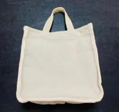 コムサ ミニトートバッグ ネイビー