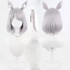 ヤニねこ 佐藤ヤニ子 風 コスプレ ウィッグ セット済 ヤニねこ 佐藤ヤニ子 コスウィッグ 耳 - メルカリ