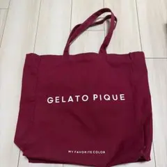 GELATO PIQUE トートバッグ レッド