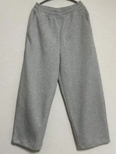 UNIQLO C スウェットワイドパンツ グレー S