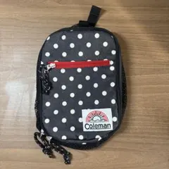 Coleman ドット柄ポーチ