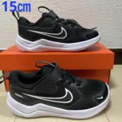 新品ナイキNIKE☆コズミックランナー15㎝ブラックホワイトアンスラサイト003