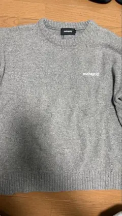 mahagrid BASIC LOGO NEP KNIT SWEATER Sのサムネイル