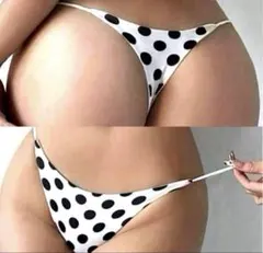 新品未使用品　maridi ハイレグドットTバック 超セクシー　パッケージ未開封