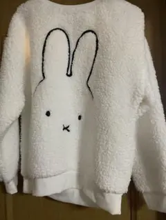 miffy ウサギ刺繍 ボアスウェット♡ 新品