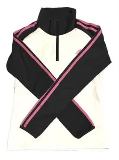 極美品　オールドアディダス　Y2K カットソー　3本線　クライマ365　白