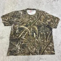 真*石様 GAME WINNER リアルツリー 迷彩 Tシャツ XL 茶 古着のサムネイル