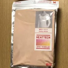 【未使用・新品】★ユニクロ★ヒートテック UネックT (八分袖) ピンク M