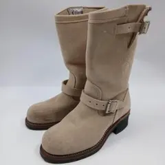 美品【CHIPPEWA】91071 エンジニアブーツ スエード 5E ビブラム