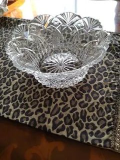 クリスタルダルク　ガラス ボウル 直径約23cmのサムネイル