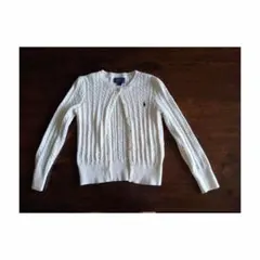 ☆大幅値下げ中☆PoloRalphLauren☆ホワイト カーディガン☆
