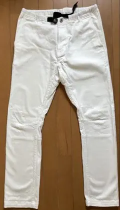 グラミチ　クライミングパンツ　ホワイトM ストレッチ素材