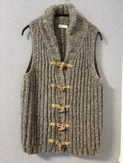 【お値下げ】美品☆フェアトレード ニットベスト ユニセックス セレクトショップ