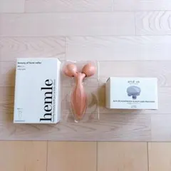 新品未使用and us スカルプケアマシン & 新品同様hemle 美容ローラーのサムネイル