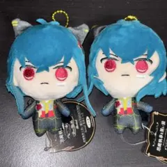 まめこっと あくねこ 悪魔執事と黒い猫 マスコット ちびぐるみ バスティン 新品のサムネイル