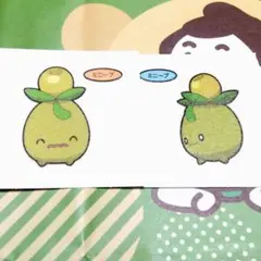 ミニーブ デコキャラシール 2枚組