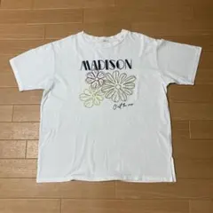 CPCM MADISON 花柄 刺繍 Tシャツ ホワイト 白のサムネイル