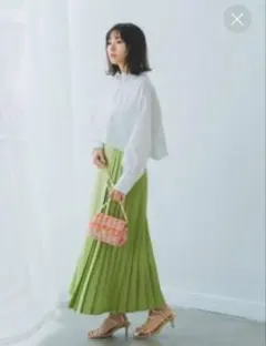 ナチュラルビューティーベーシック　ロングスカート