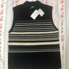 ボーダーニットタンク