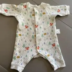 UNIQLO ベビー キルティングカバーオール60サイズ 動物柄