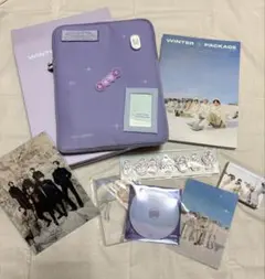 BTS WINTER PACKAGE 紫色 付属品あり