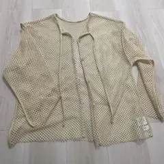 wcloset メッシュカーディガンのサムネイル