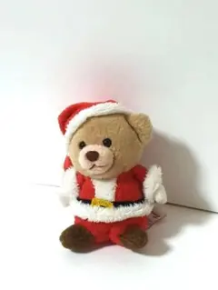 サンタクロース衣装のテディベア ぬいぐるみ