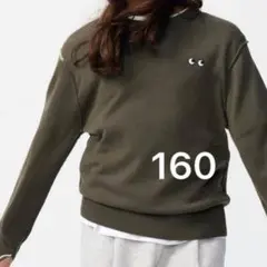 ユニクロ×アニヤハインドマーチ　メリノクルーネックセーター　160