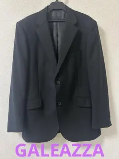 GALEAZZA ジャケット 黒 2つボタン　フォーマル　スーツ　洋服の青山