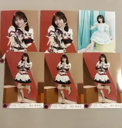 ≠ME ノイミー 生写真 6周年 ウエスタン衣装 菅波美玲 コンプ＋チュウ3