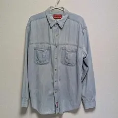 90s US古着　Marlboro デニムシャツ L denimshirtのサムネイル