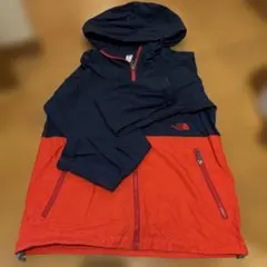 THE NORTH FACE パーカー ネイビー/レッド