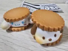 サンリオ　ガチャガチャ　ポチャッコ　シナモロール