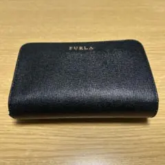 FURLA ブラック 二つ折り財布