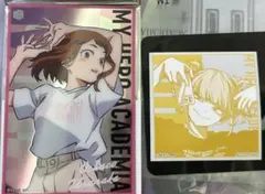 ヒロアカ 麗日お茶子 トガヒミコ メタルカード ベースヤードトーキョー 特典