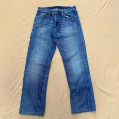 UNIQLO JEANS スリムデニム 濃紺 29インチ 綿100%