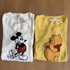 UNIQLO ミッキー プーさん セーター 110