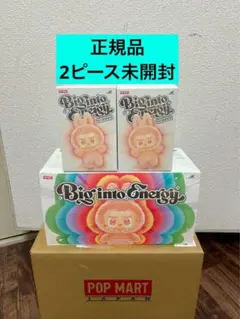 正規品・未開封】Labubu Big into Energy 2箱　すぐ発送