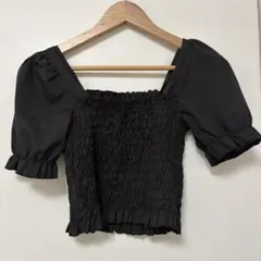 WEGO シャーリングショートスリーブブラウスのサムネイル