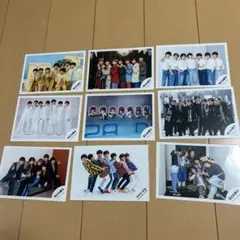なにわ男子 集合 公式写真 9枚セット