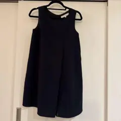 MERCURYDUO ネイビー ノースリーブワンピース