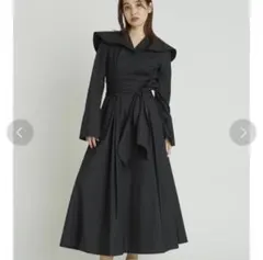 定価¥23100 FRAY I.D ケープカラーシャツワンピース